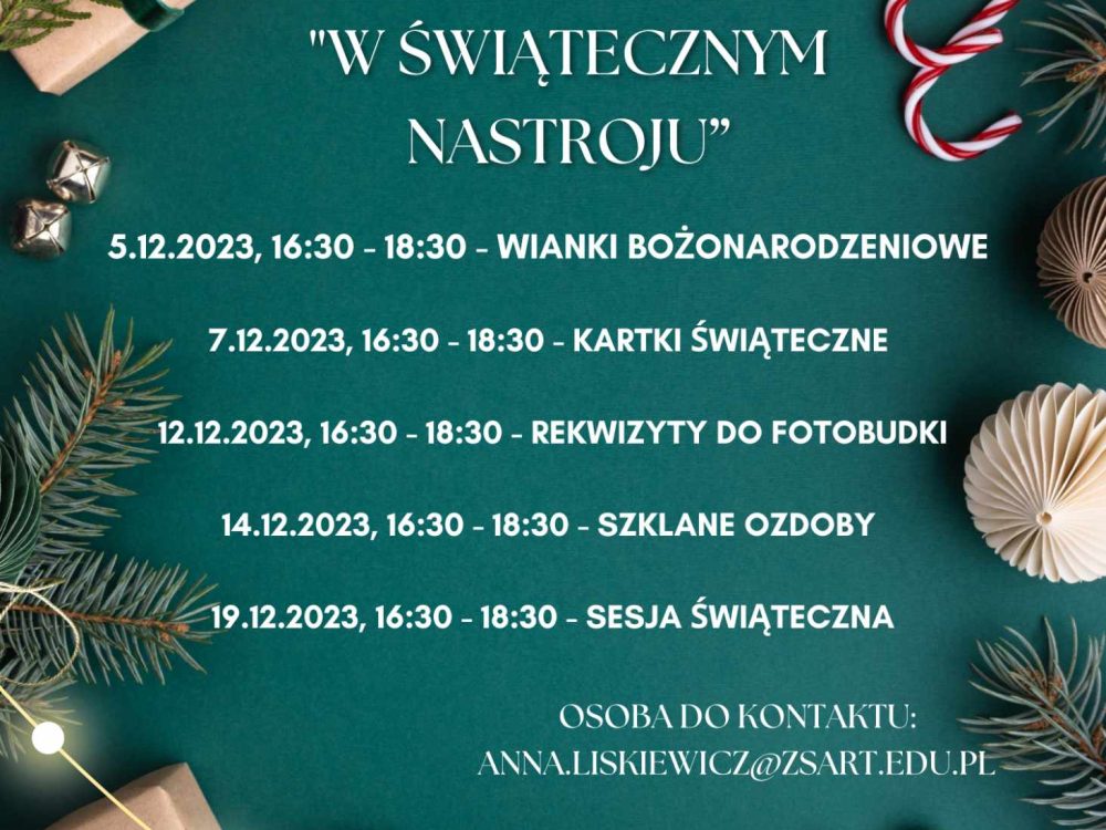Warsztaty Świąteczne