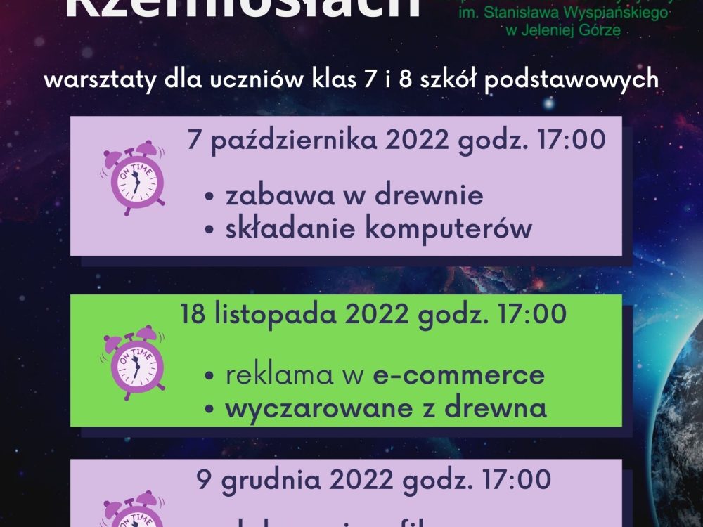 Piątki z pasją w Rzemiosłach