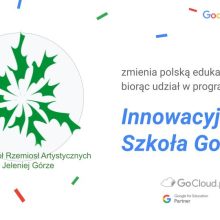 Jesteśmy innowacyjną Szkołą Google!!!