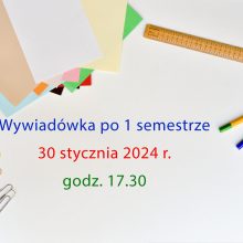 Wywiadówka 30.01.2024