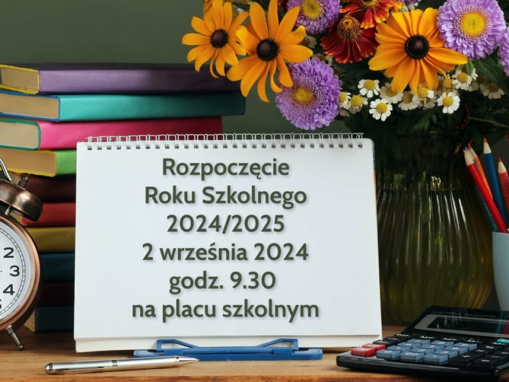 Rozpoczęcie roku szkolnego 2024/2025