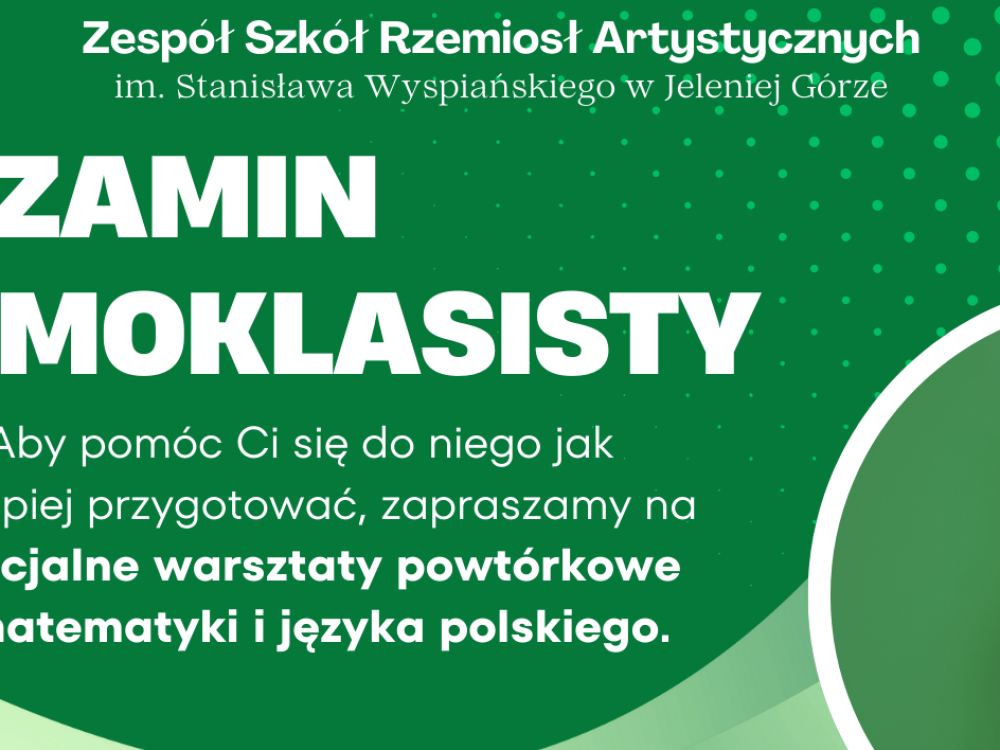 Warsztaty dla ósmoklasistów