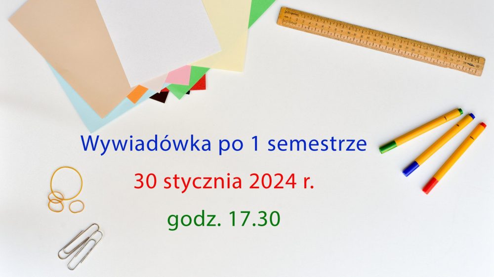Wywiadówka 30.01.2024