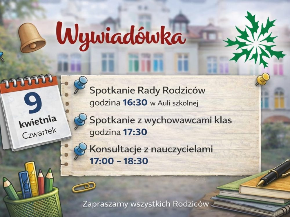 Wywiadówka 9.04.2026