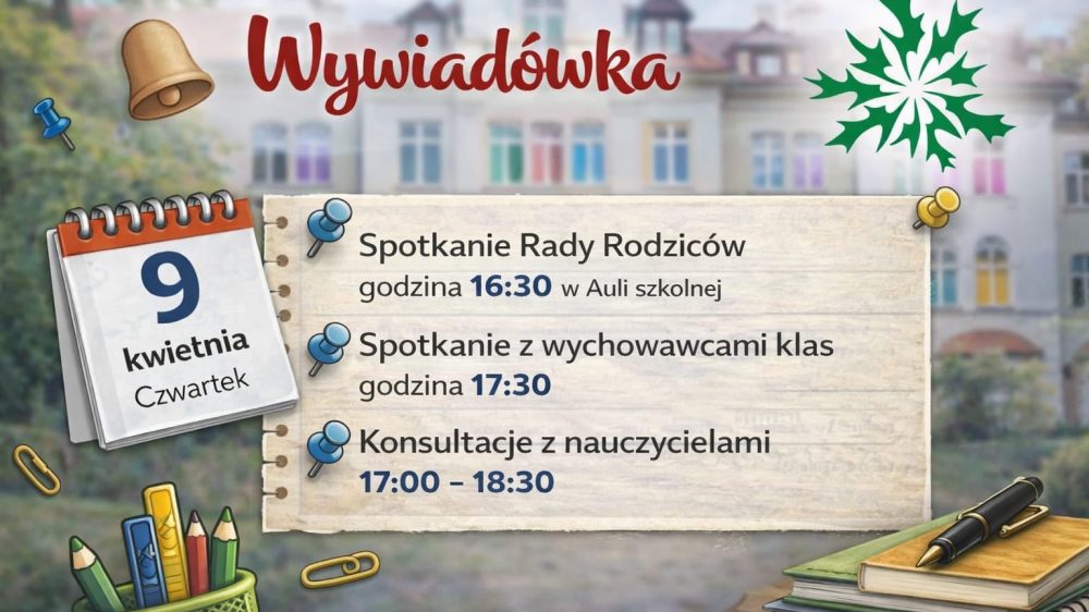 Wywiadówka 9.04.2026