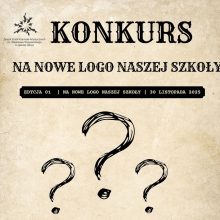 KONKURS NA NOWE LOGO SZKOŁY!