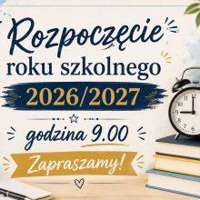 Rozpoczęcie roku szkolnego